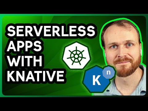 Criar aplicativos sem servidor usando Kubernetes e Knative com Sid Palas imagem em destaque.