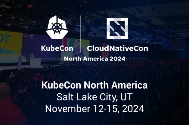 Imagem em destaque da KubeCon North America.