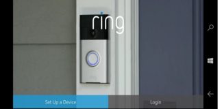 Ring video doorbell